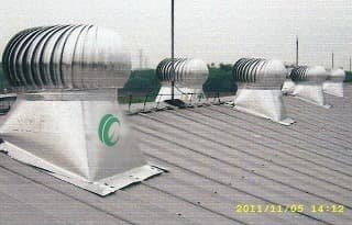 Pemasangan Turboair Turbine Ventilator proyek 90